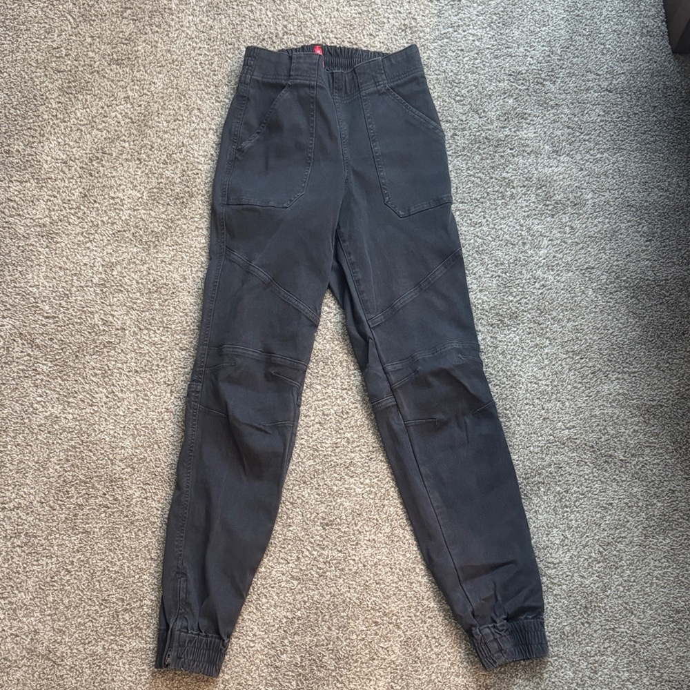 SPANX Charcoal Jogger Pants